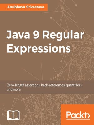 cover image of Java 9 Regular Expressions